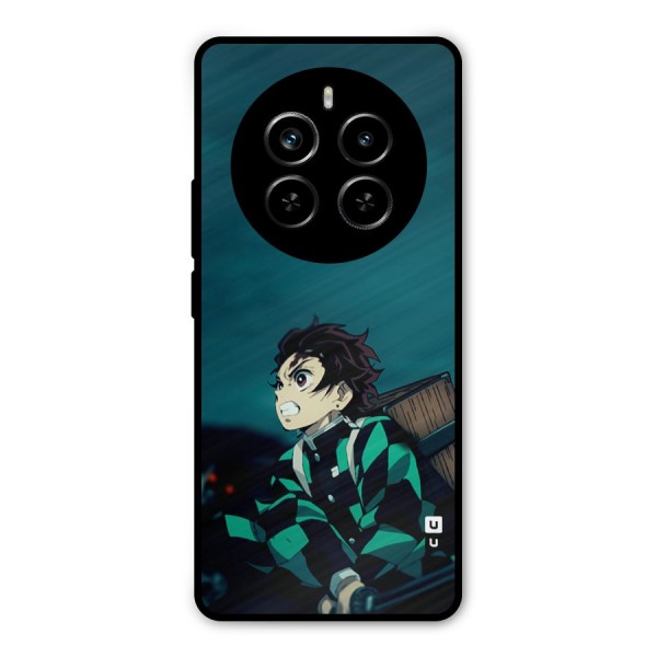 Tanjiro demon slayer Metal Back Case for Realme P1 Pro
