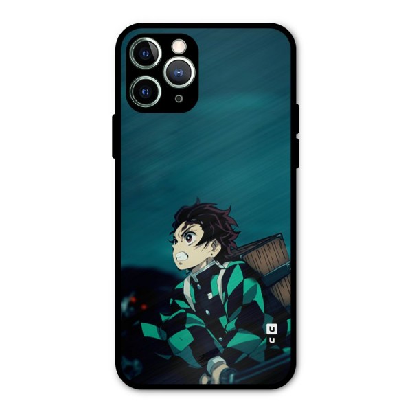 Tanjiro demon slayer Metal Back Case for iPhone 11 Pro Max