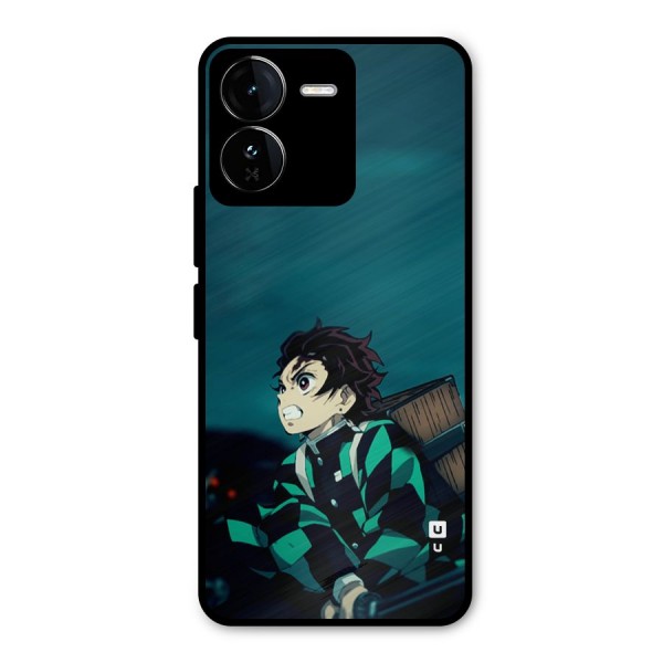 Tanjiro demon slayer Metal Back Case for iQOO Z9