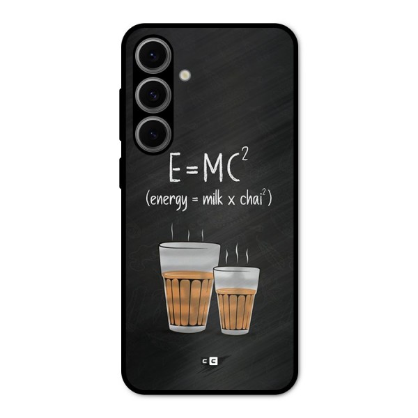 Tea Formula Metal Back Case for Galaxy S24 FE