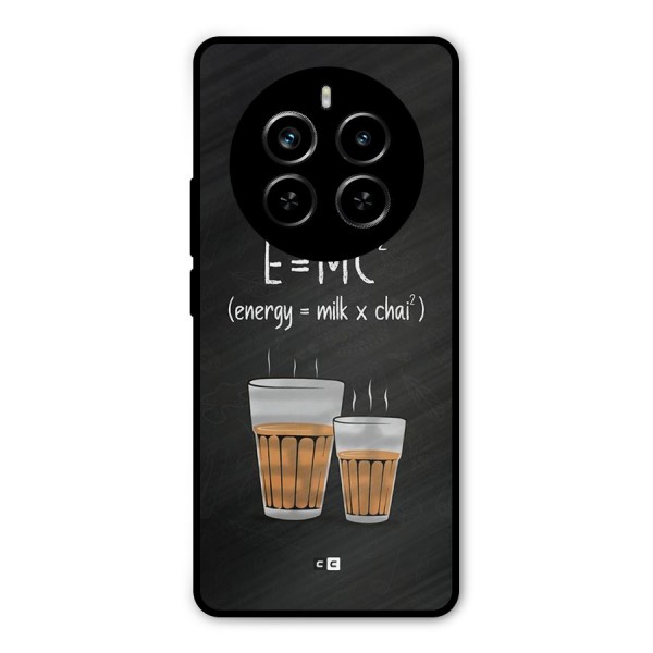 Tea Formula Metal Back Case for Realme P1 Pro