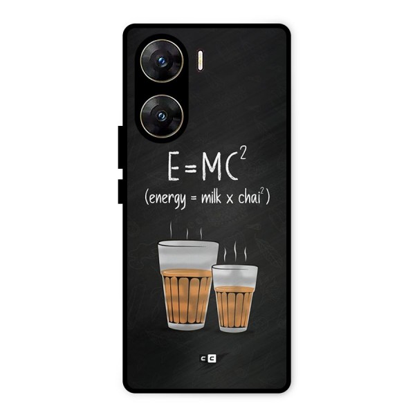 Tea Formula Metal Back Case for Vivo V29e