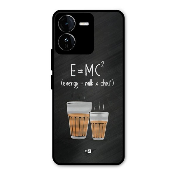 Tea Formula Metal Back Case for iQOO Z9