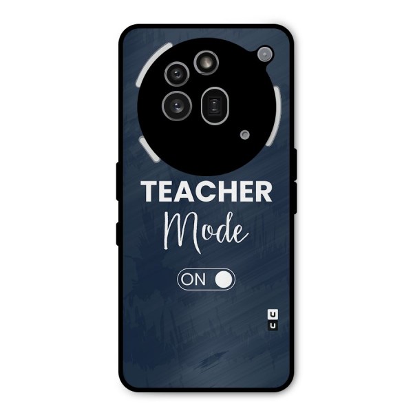 Teacher Mode On Metal Back Case for Nothing Phone 3a Pro