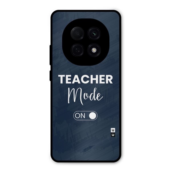 Teacher Mode On Metal Back Case for Oppo F29 Pro