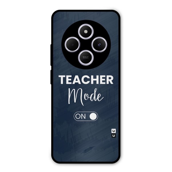 Teacher Mode On Metal Back Case for Poco C75 5G