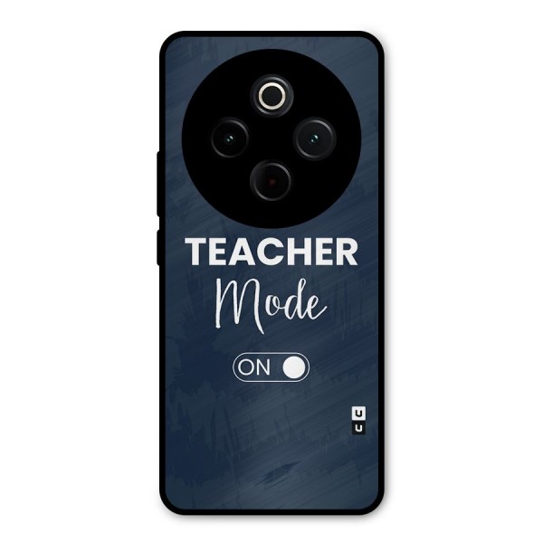 Teacher Mode On Metal Back Case for Vivo T4