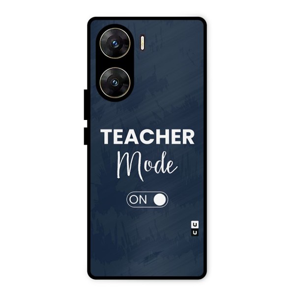Teacher Mode On Metal Back Case for Vivo V29e