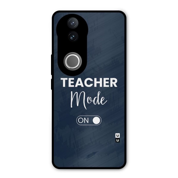 Teacher Mode On Metal Back Case for Vivo V50e
