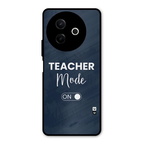 Teacher Mode On Metal Back Case for Vivo Y39