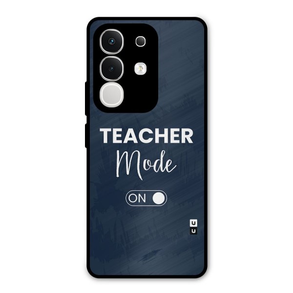 Teacher Mode On Metal Back Case for iQOO Z10x