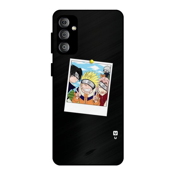 Team Kakashi Cute Metal Back Case for Galaxy F23