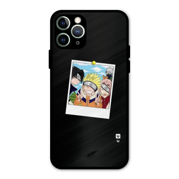 Team Kakashi Cute Metal Back Case for iPhone 11 Pro Max