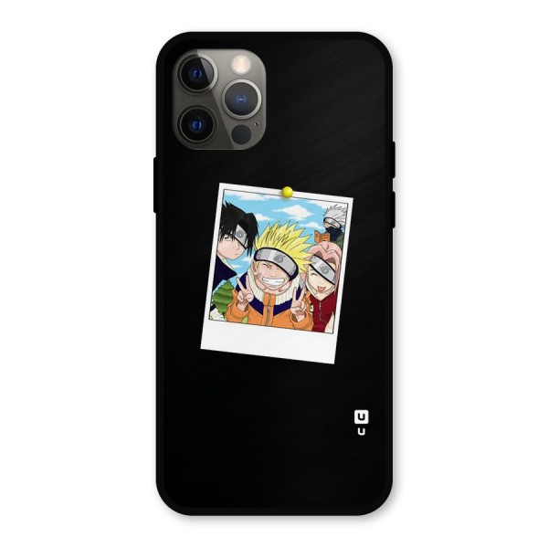 Team Kakashi Cute Metal Back Case for iPhone 12 Pro