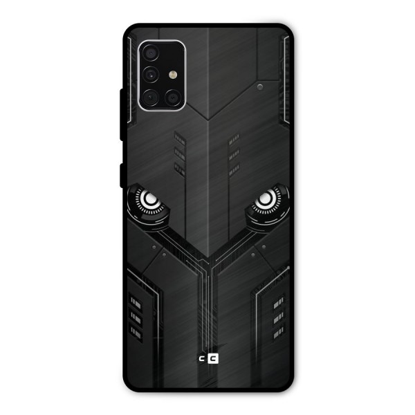 Tech Eye Metal Back Case for Galaxy A51