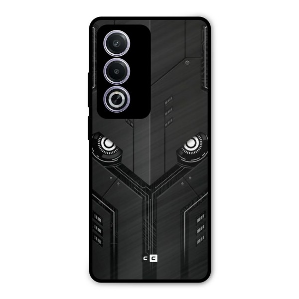 Tech Eye Metal Back Case for Oppo A3 Pro