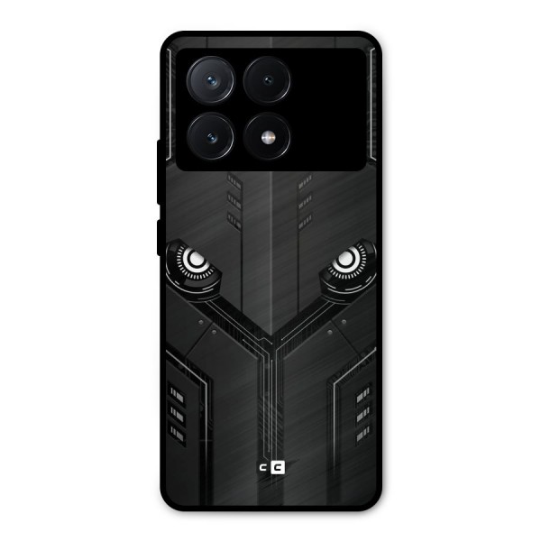 Tech Eye Metal Back Case for Poco X6 Pro