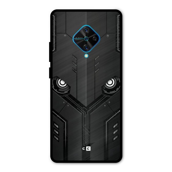 Tech Eye Metal Back Case for Vivo S1 Pro