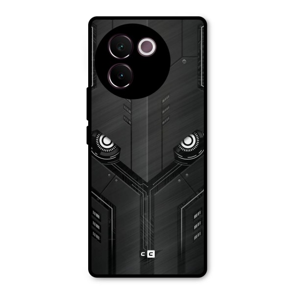 Tech Eye Metal Back Case for Vivo V30e