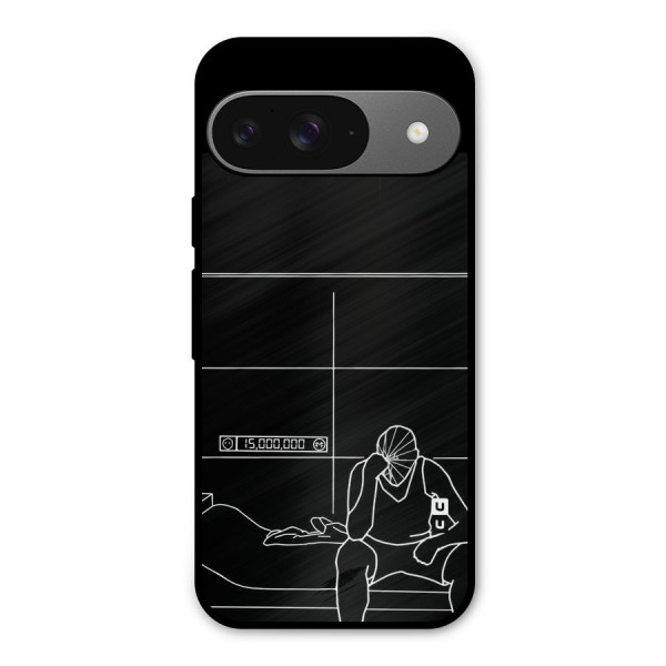 Teen Merits Metal Back Case for Google Pixel 9