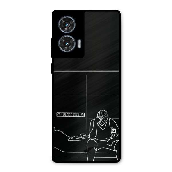 Teen Merits Metal Back Case for Motorola Edge 50 Fusion