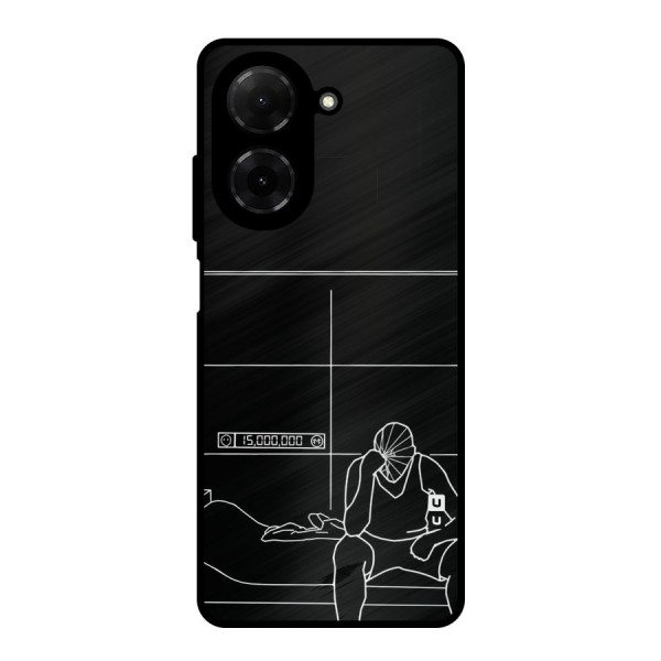 Teen Merits Metal Back Case for Poco C71