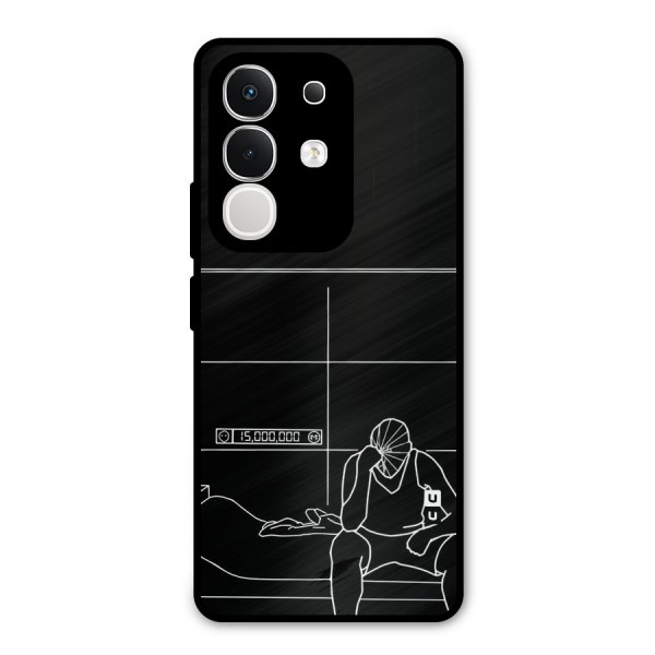 Teen Merits Metal Back Case for iQOO Z10x