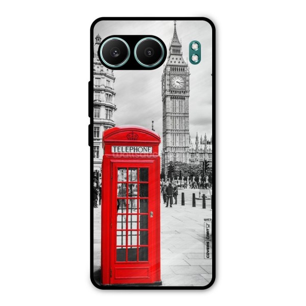 Telephone Booth Metal Back Case for OnePlus Nord 4