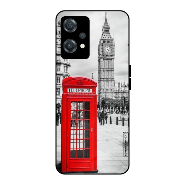 Telephone Booth Metal Back Case for OnePlus Nord CE 2 Lite 5G