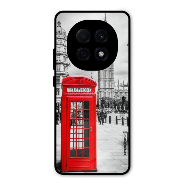 Telephone Booth Metal Back Case for Oppo F29 Pro