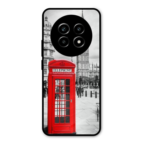 Telephone Booth Metal Back Case for Realme 13 Pro