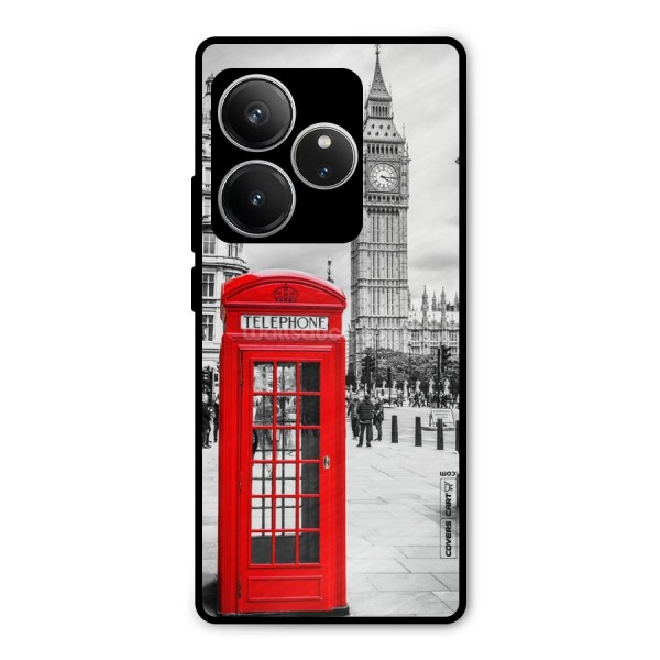 Telephone Booth Metal Back Case for Realme GT 6
