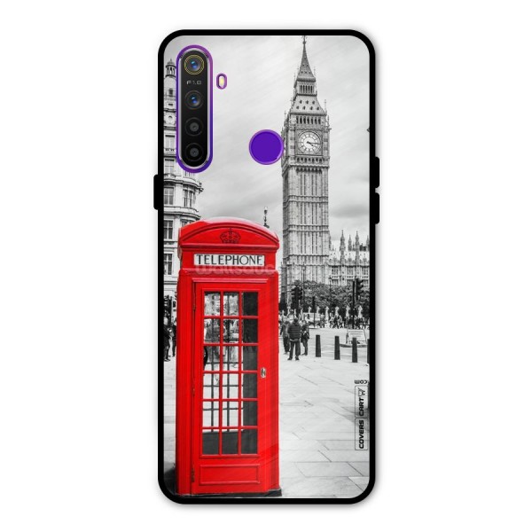 Telephone Booth Metal Back Case for Realme Narzo 10