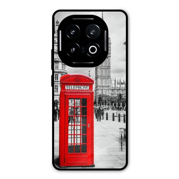 Telephone Booth Metal Back Case for iQOO 13