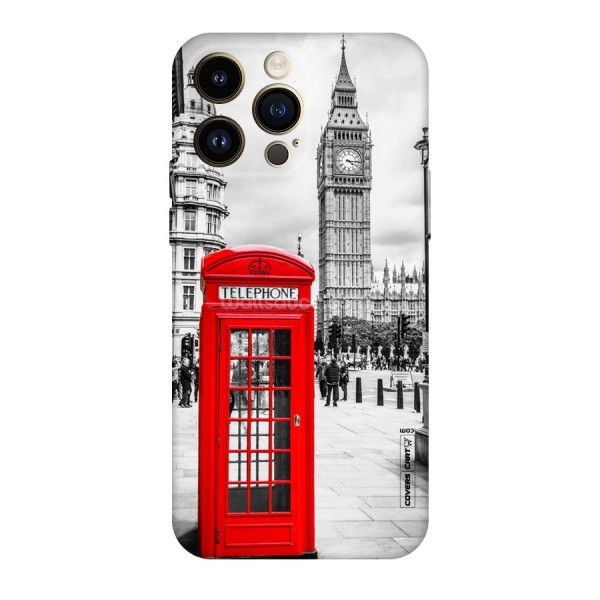 Telephone Booth Original Polycarbonate Back Case for iPhone 14 Pro Max
