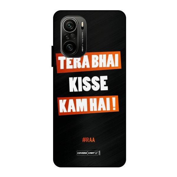 Tera Bhai Raftaar Metal Back Case for Mi 11X Pro