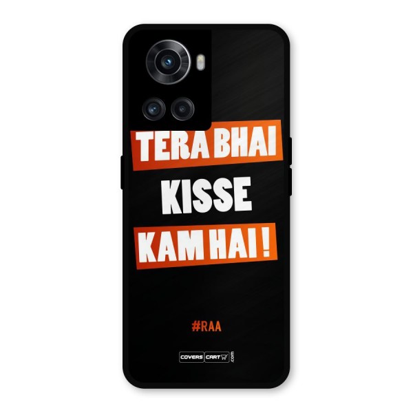Tera Bhai Raftaar Metal Back Case for OnePlus 10R