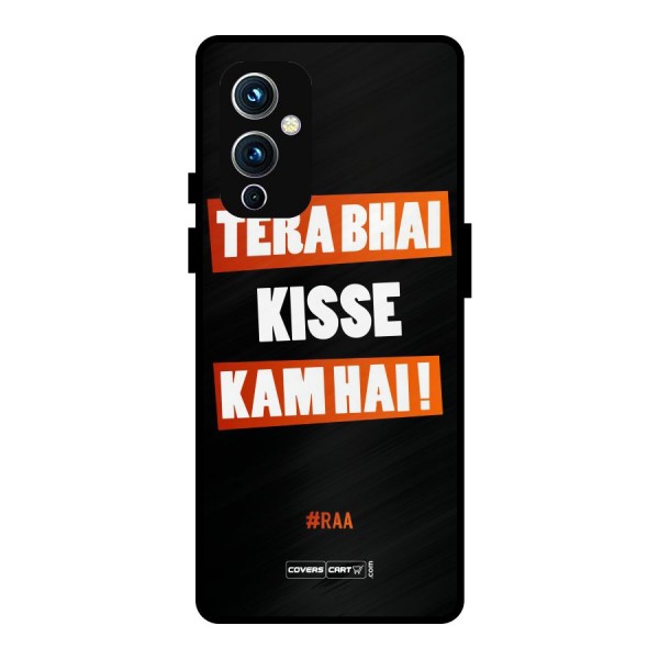 Tera Bhai Raftaar Metal Back Case for OnePlus 9