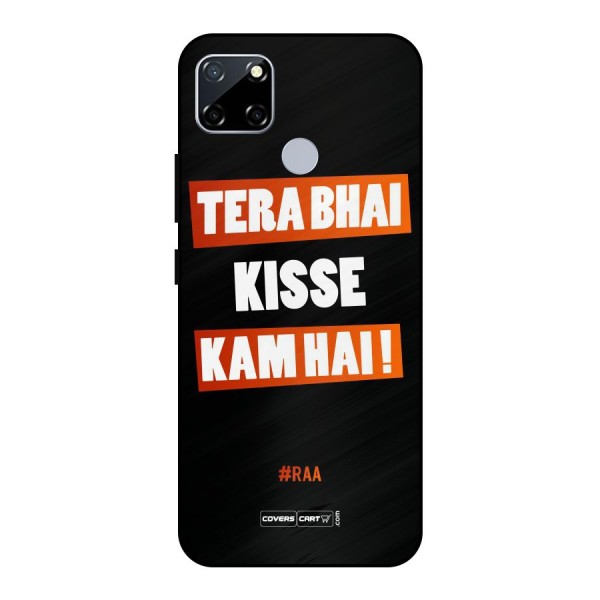 Tera Bhai Raftaar Metal Back Case for Realme Narzo 30A