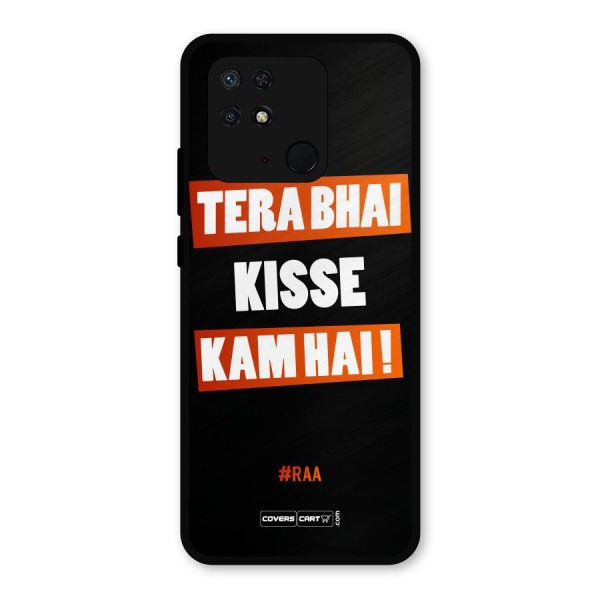 Tera Bhai Raftaar Metal Back Case for Redmi 10 Power