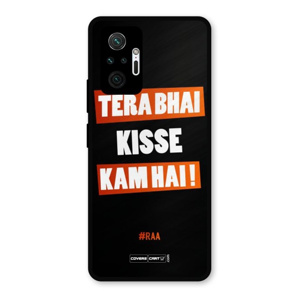 Tera Bhai Raftaar Metal Back Case for Redmi Note 10 Pro Max