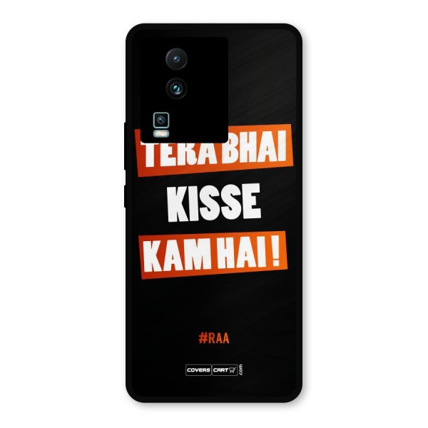 Tera Bhai Raftaar Metal Back Case for iQOO Neo 7 Pro