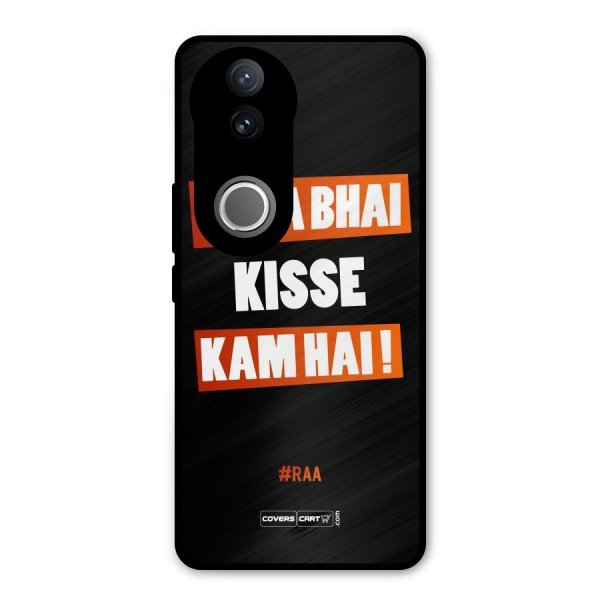 Tera Bhai Raftaar Metal Back Case for iQOO Z10R