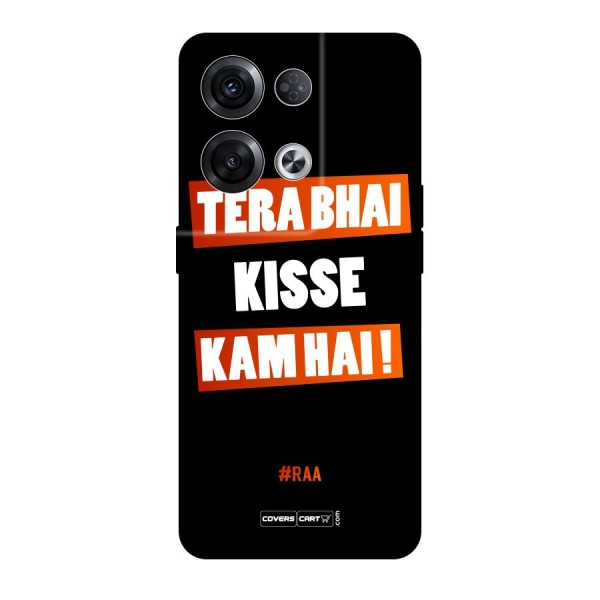 Tera Bhai Raftaar Original Polycarbonate Back Case for Oppo Reno8 Pro 5G