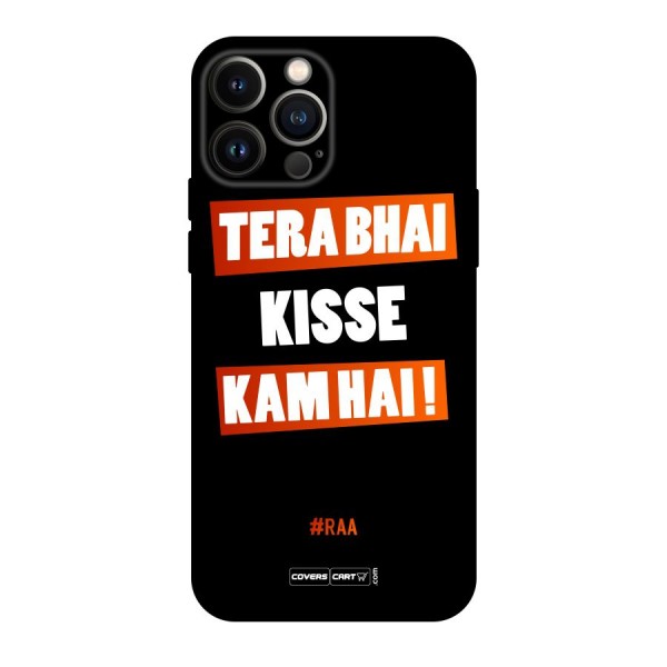 Tera Bhai Raftaar Original Polycarbonate Back Case for iPhone 13 Pro Max