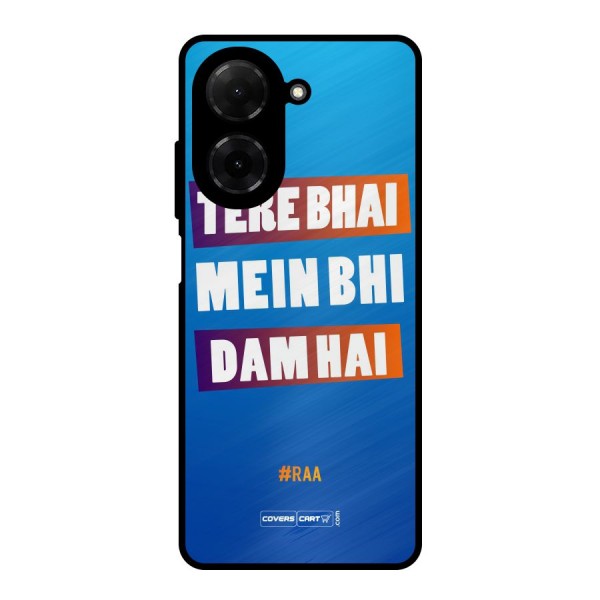 Tere Bhai Me Bhi Dam Hai Metal Back Case for Redmi A5 4G