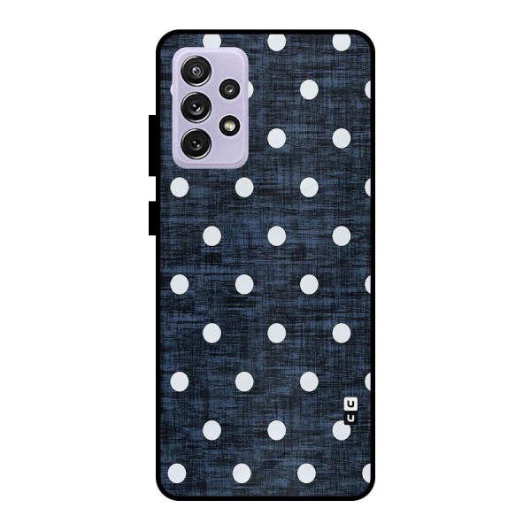 Textured Dots Metal Back Case for Galaxy A72