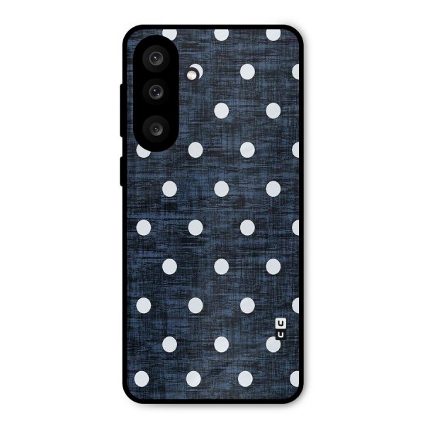 Textured Dots Metal Back Case for Galaxy M56