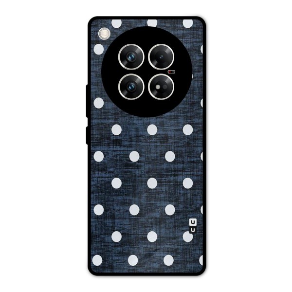 Textured Dots Metal Back Case for Infinix Zero 40 5G