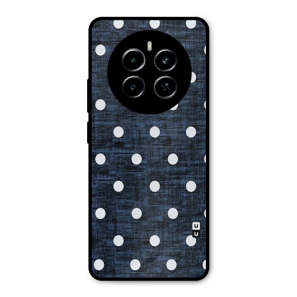 Textured Dots Metal Back Case for Realme P1